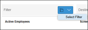 Employee Filter Folder and Select Filter Button